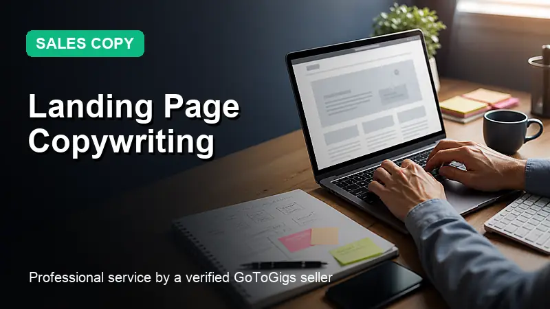 Modern Website Landing Page Copy